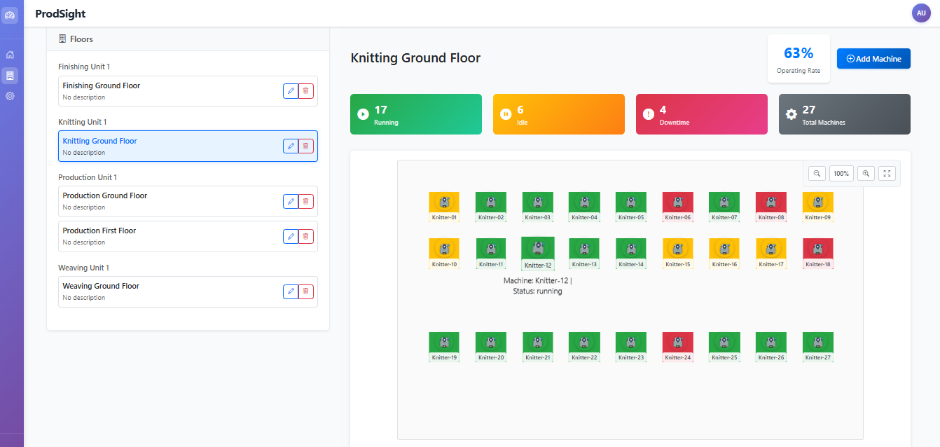 Floor UI